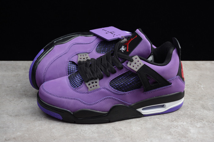 travis scott x air jordan 4 “purple” 308497-510