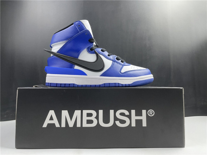 nike dunk high ambush “deep royal” cu7544-400