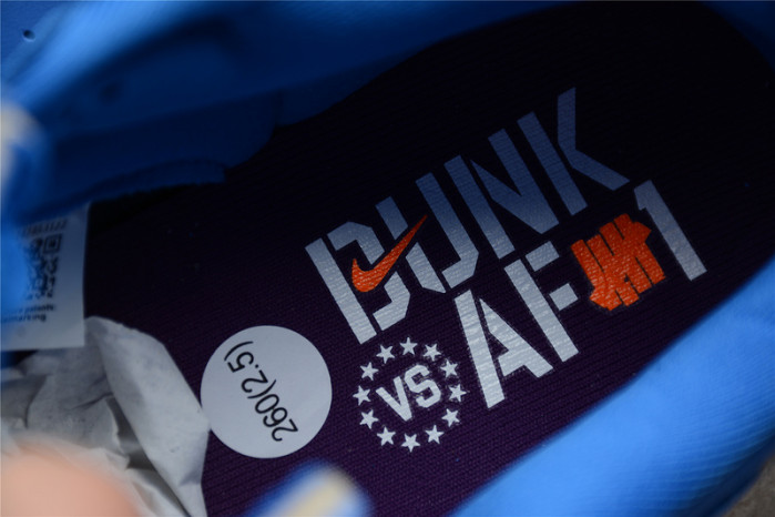 nike sb dunk low undefeated dunk vs. af1 - dh6508-400