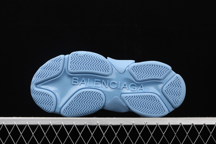 bl triple s trainers blue sneakers a111315