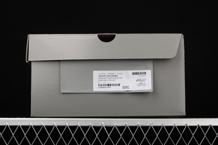 bl track trainers sneaker black orange h903p80819