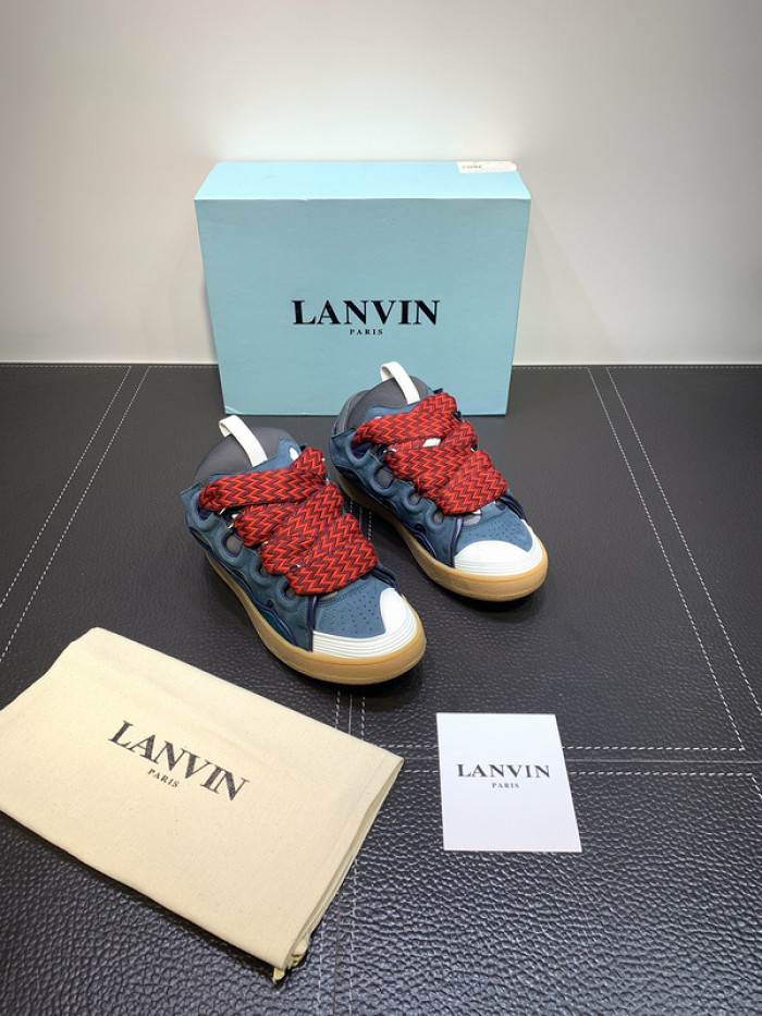lanvin curb sneaker