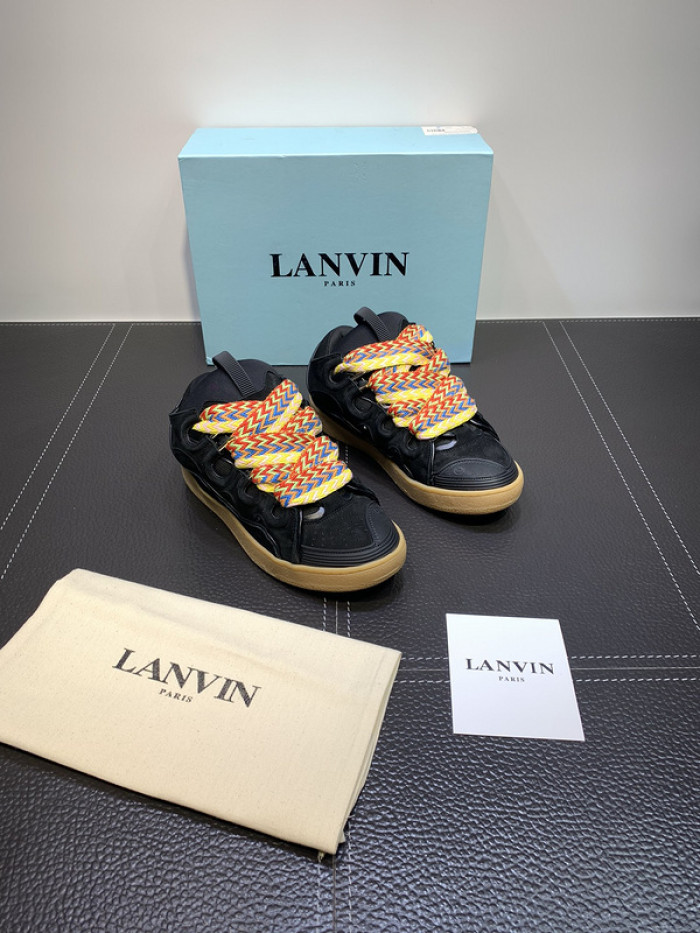 lanvin curb sneaker