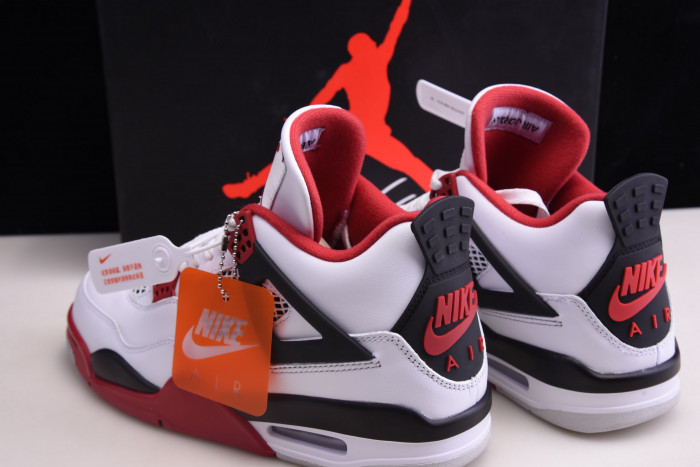 air jordan 4 retro fire red (2020) dc7770-160