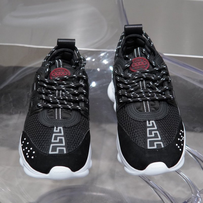 vse chain reaction black sneaker