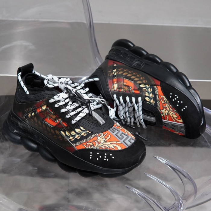 vse chain reaction black sneaker