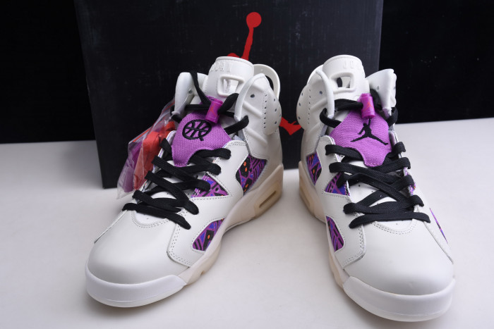 air jordan 6 retro quai54 sail black cz4152-101