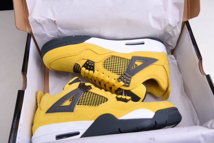 air jordan 4 retro ls "lightning" 314254-702
