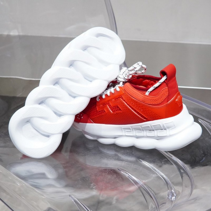 vse chain reaction red sneaker
