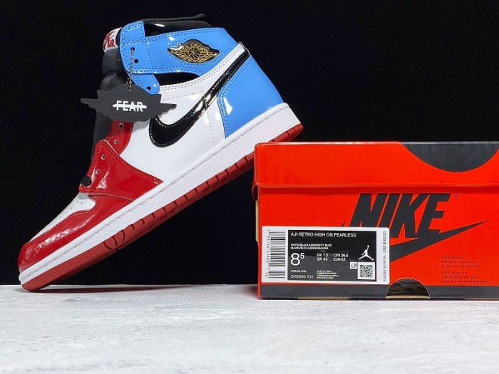 jordan 1 retro high fearless unc chicago - ck5666-100