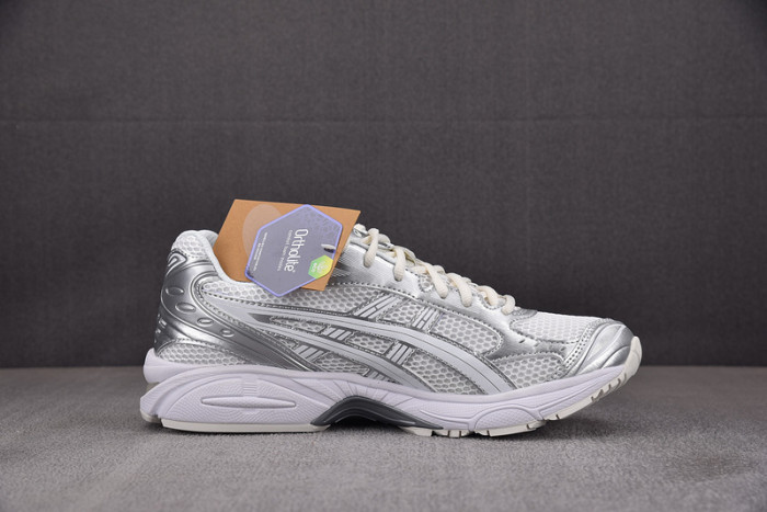 As1cs gel-kayano 14 jjjjound silver white 1201a457-100
