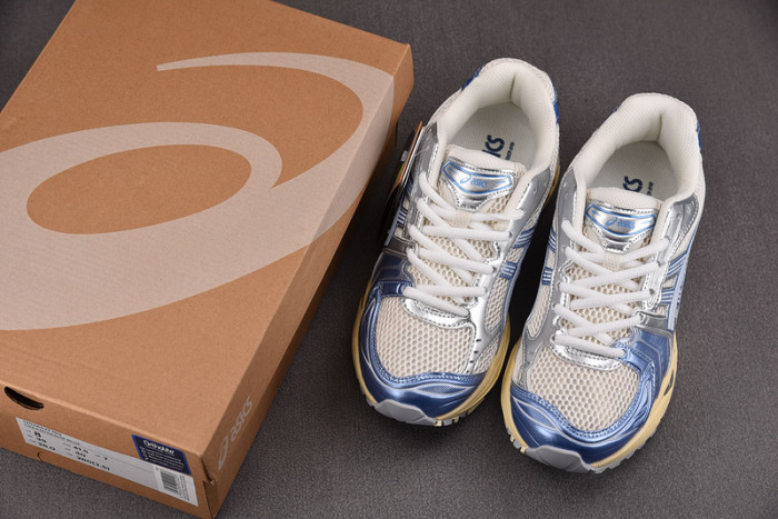 As1cs gel-kayano 14 cream metallic blue 1203a537-102