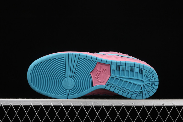 grateful dead x nike dunk low sb "pink bear" cj5378-600