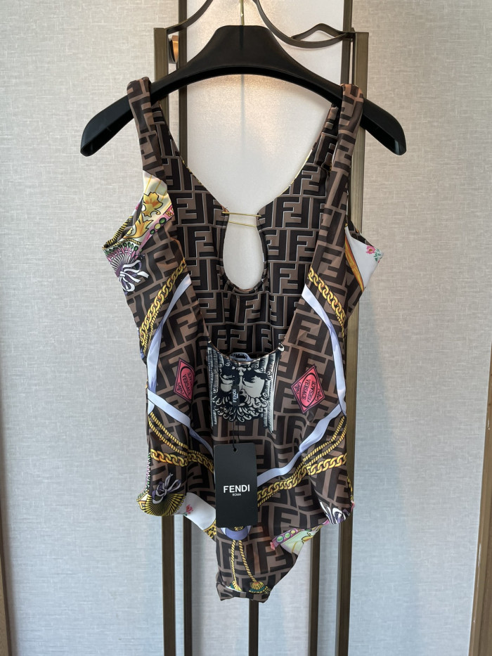 versa F**di swimsuit