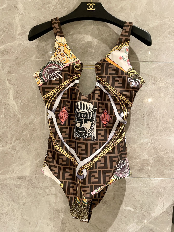 versa F**di swimsuit