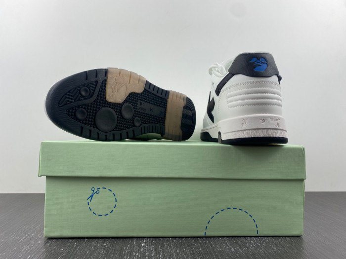 ofw out of office low-top leather sneakers 221008006