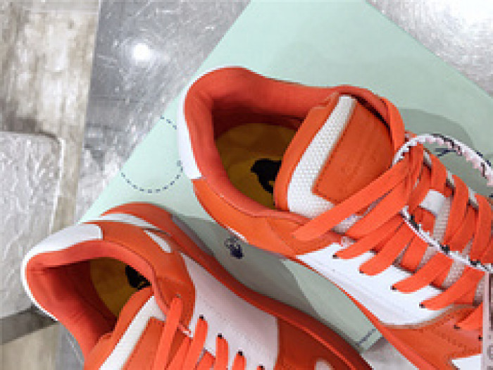 ofw out of office low-top leather sneakers