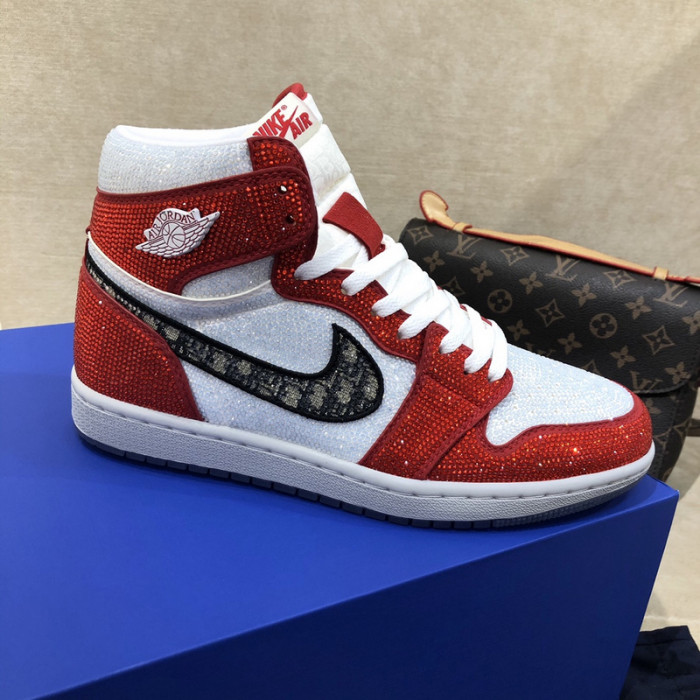 air jordan 1 high dr sneakers