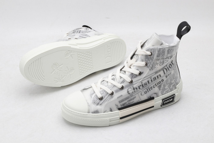 dr b23 high-top sneakers