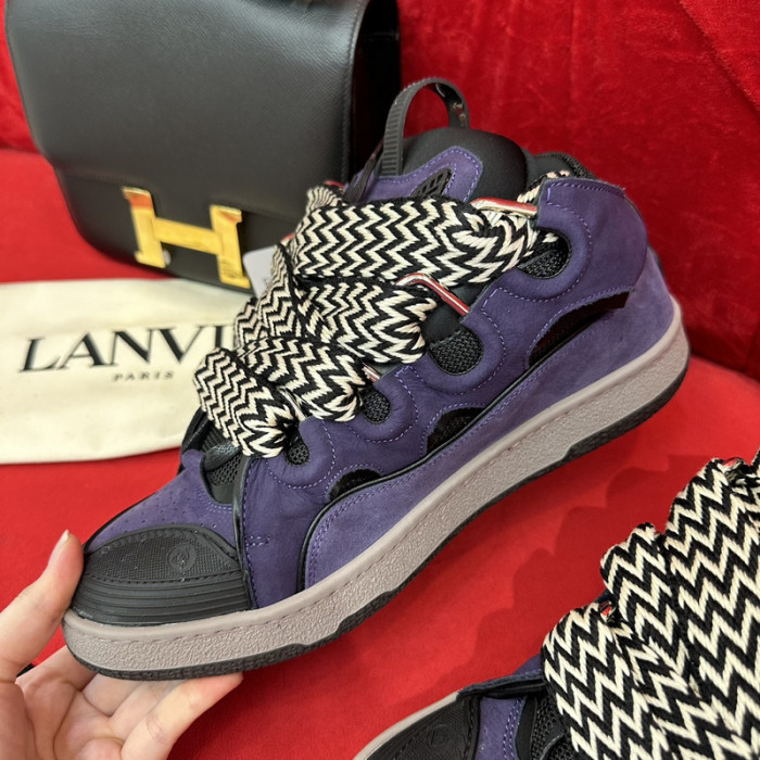 lanvin curb sneaker