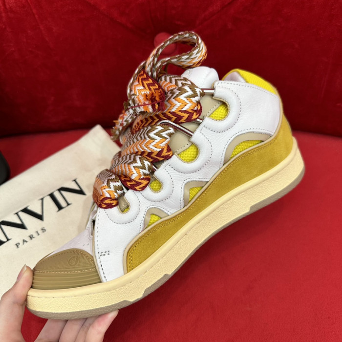 lanvin curb sneaker