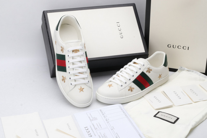 gi ace embroidered low-top sneaker