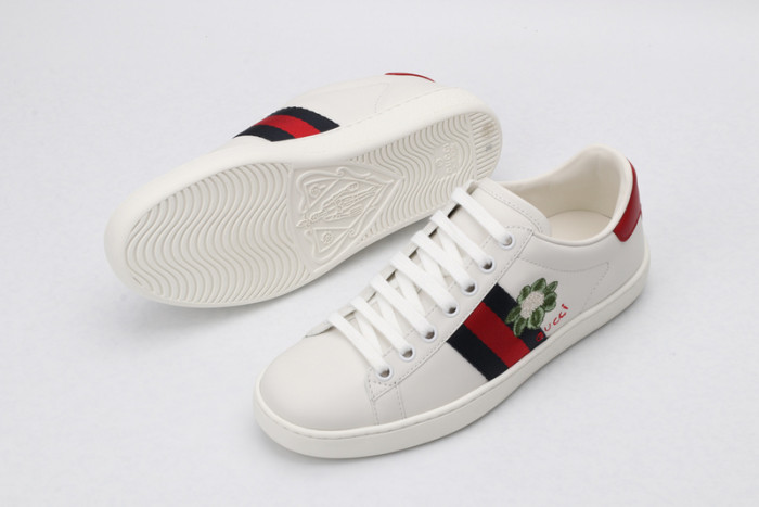 gi ace embroidered low-top sneaker