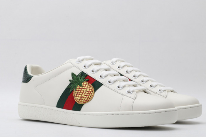 gi ace embroidered low-top sneaker