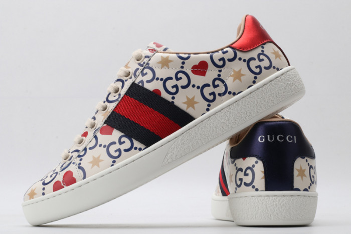 gi ace embroidered low-top sneaker