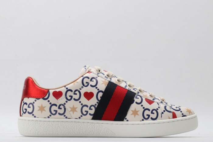 gi ace embroidered low-top sneaker