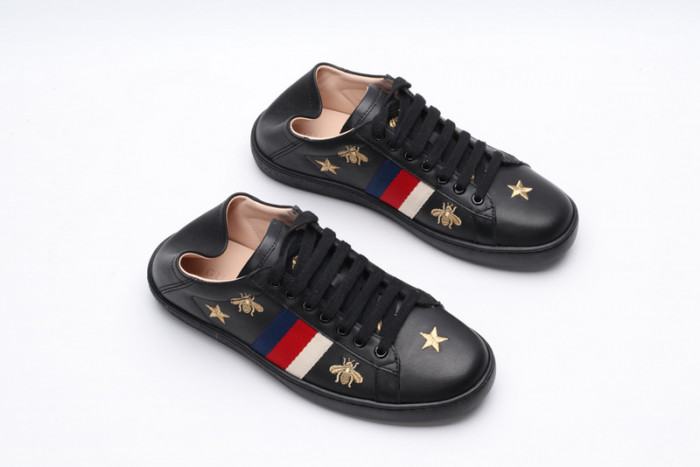 gi ace embroidered low-top sneaker