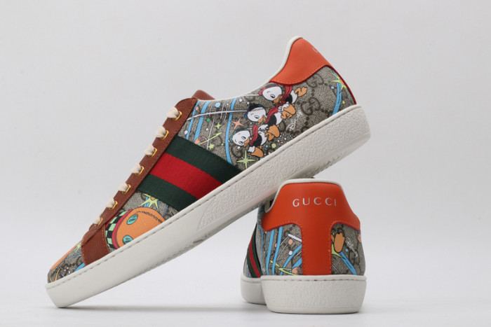 gi ace embroidered low-top sneaker