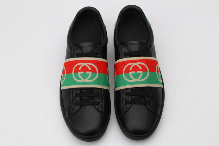 gi ace embroidered low-top sneaker