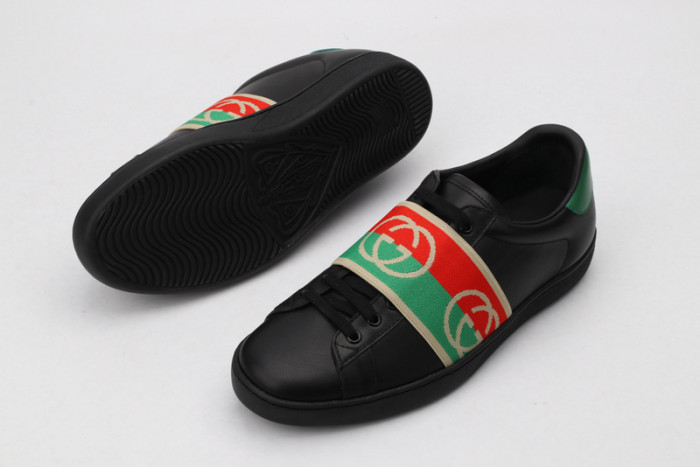 gi ace embroidered low-top sneaker