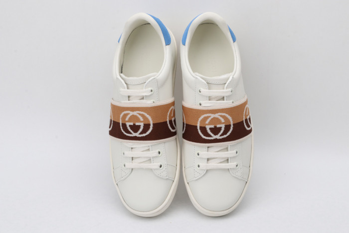 gi ace embroidered low-top sneaker