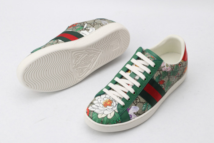 gi ace embroidered low-top sneaker