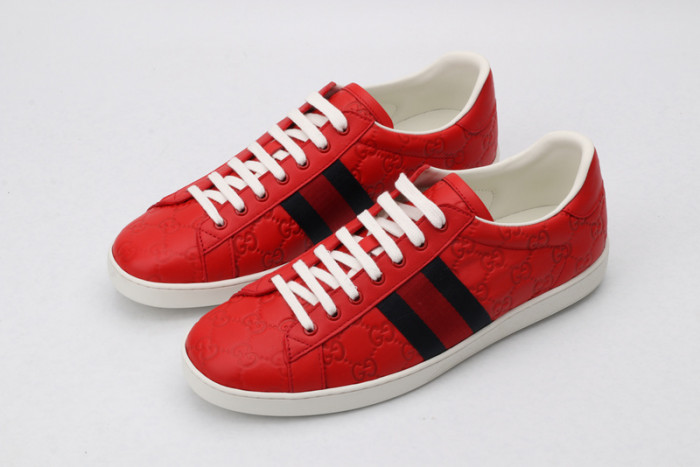 gi ace embroidered low-top sneaker