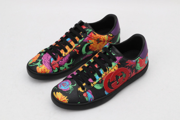 gi ace embroidered low-top sneaker