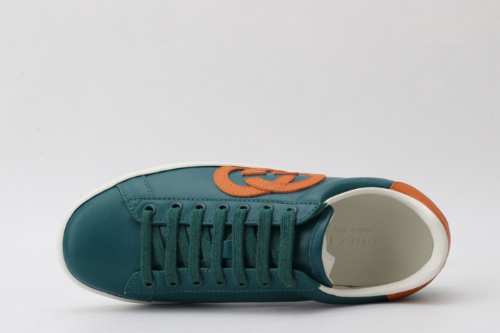 gi ace embroidered low-top sneaker