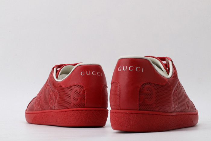 gi ace embroidered low-top sneaker