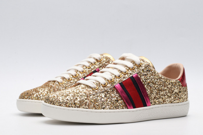 gi ace embroidered low-top sneaker