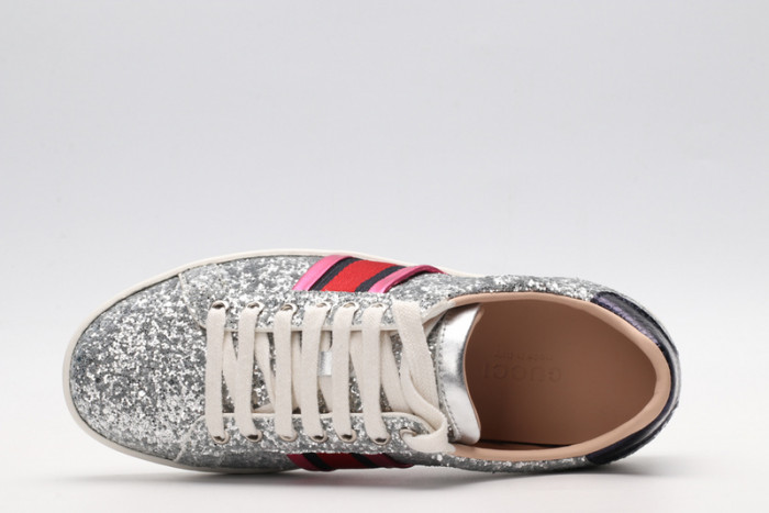 gi ace embroidered low-top sneaker