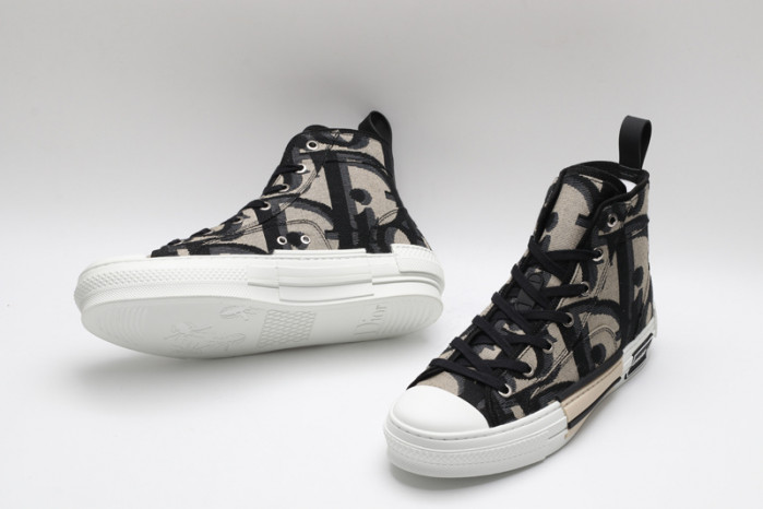 dr b23 high-top sneakers