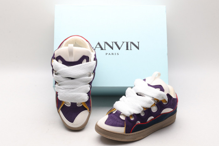 lanvin curb sneaker