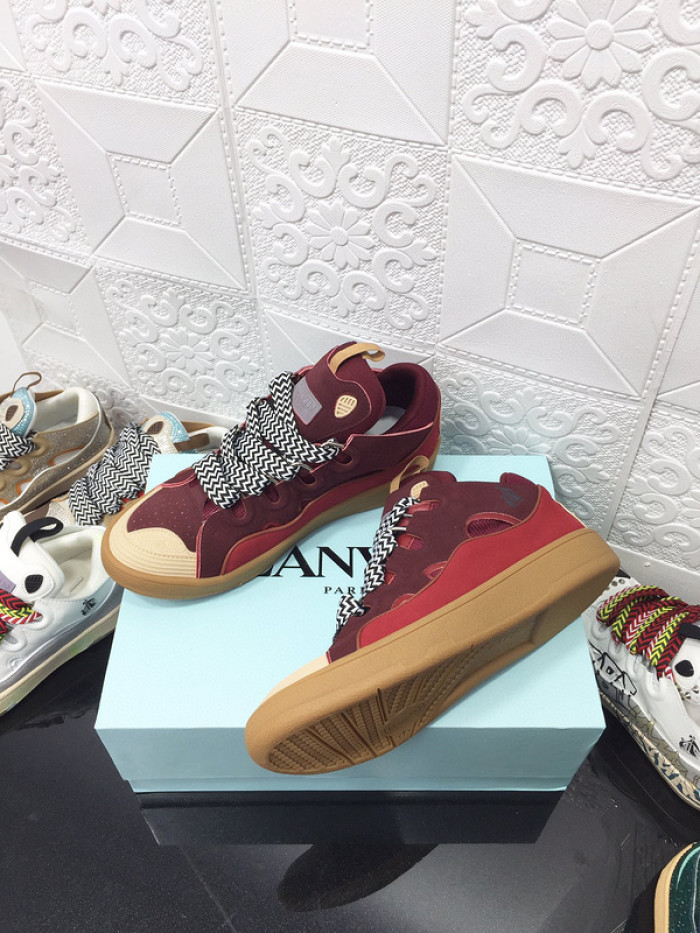 lanvin curb sneaker