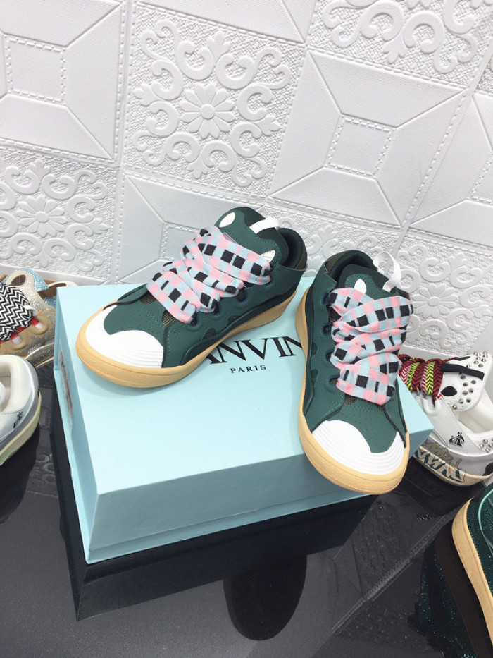 lanvin curb sneaker