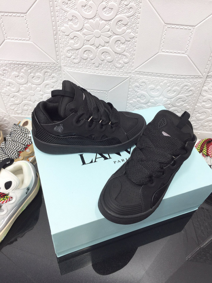 lanvin curb sneaker