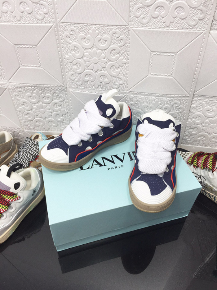 lanvin curb sneaker