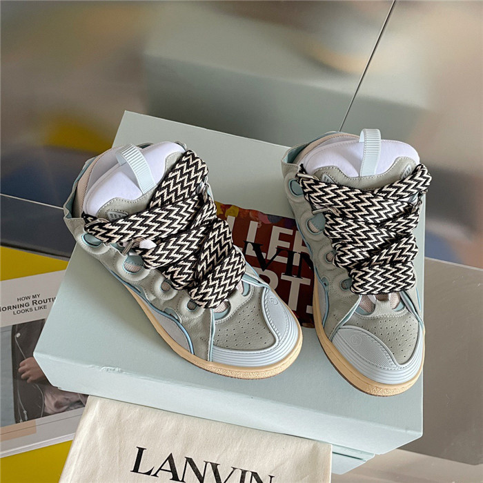 lanvin curb sneaker