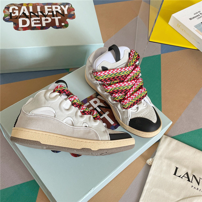 lanvin curb sneaker
